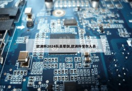 欧洲杯2024队员晕倒,欧洲杯受伤人员