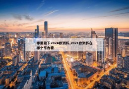 哪里能下2024欧洲杯,2021欧洲杯在哪个平台看