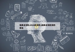 瑞典足球队2024欧洲杯,瑞典足球欧洲杯排名