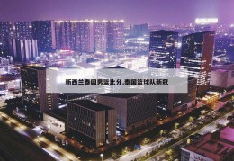 新西兰泰国男篮比分,泰国篮球队新冠