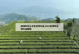 欧洲杯怎么才会点球大战,2021欧洲杯点球大战规则