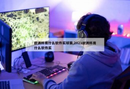 欧洲杯用什么软件买球赛,2021欧洲杯用什么软件买