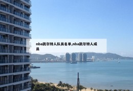 nba凯尔特人队员名单,nba凯尔特人成员