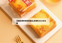 法国欧洲杯收视率最高,欧洲杯2021年法国