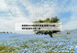 央视网2024欧洲杯直播,央视2024欧洲杯直播多少钱一场